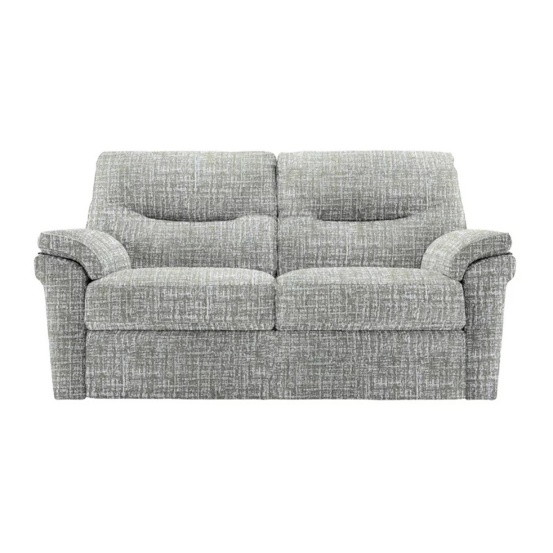 G Plan Seattle 2 Seater Sofa - Fabric Grade A - Wooden Feet