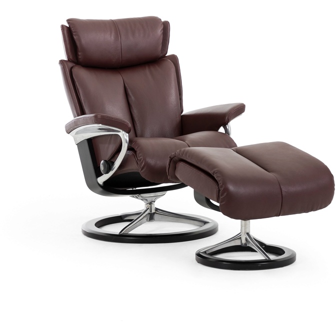 Stressless Magic Signature Chair - Medium - Batick Leather