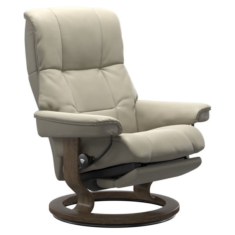 Stressless Mayfair Chair With Power Dual Motor LegBack - Medium - Batick Leather