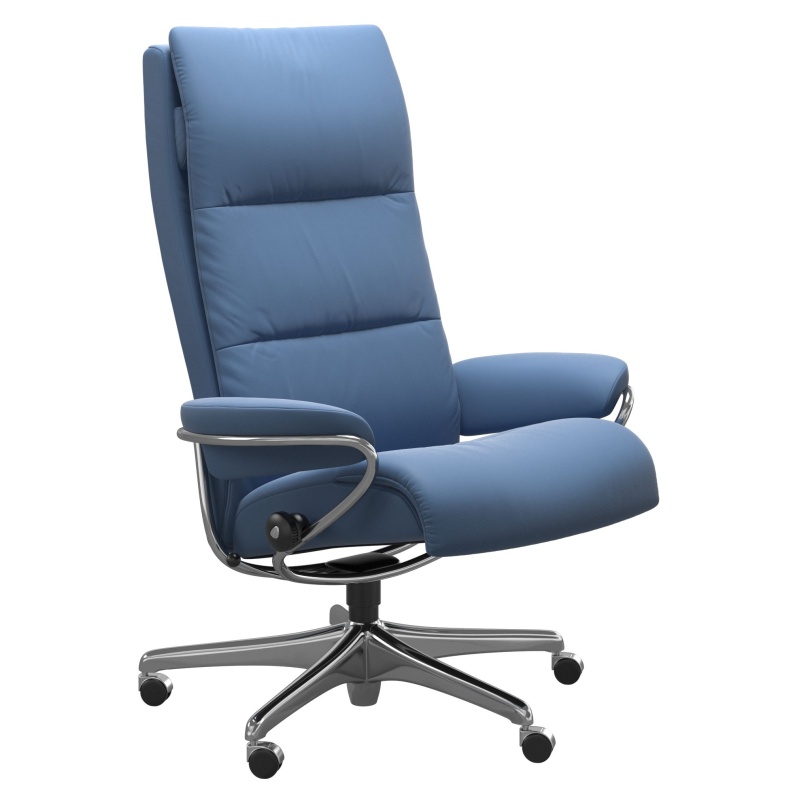 Stressless Tokyo High Back Office Chair - Cori Leather