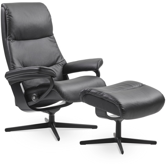 Stressless View Cross Chair - Large - Batick Leather