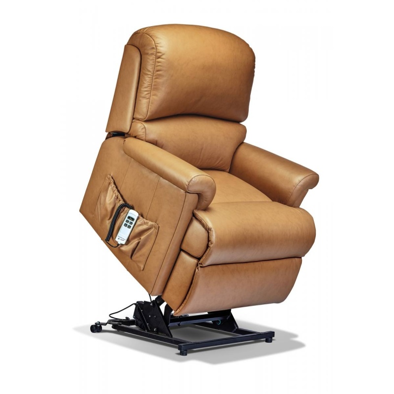 Sherborne Nevada Riser and Recliner Chair - Standard - 2 Motor - Leather - Grade 2