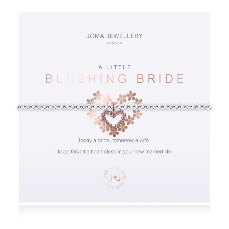 Joma Jewellery A Little Blushing Bride Bracelet