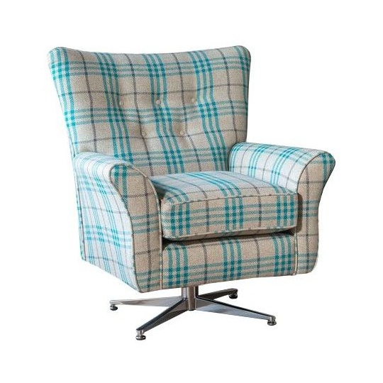 Bilbao Swivel Chair - Fabric Grade B