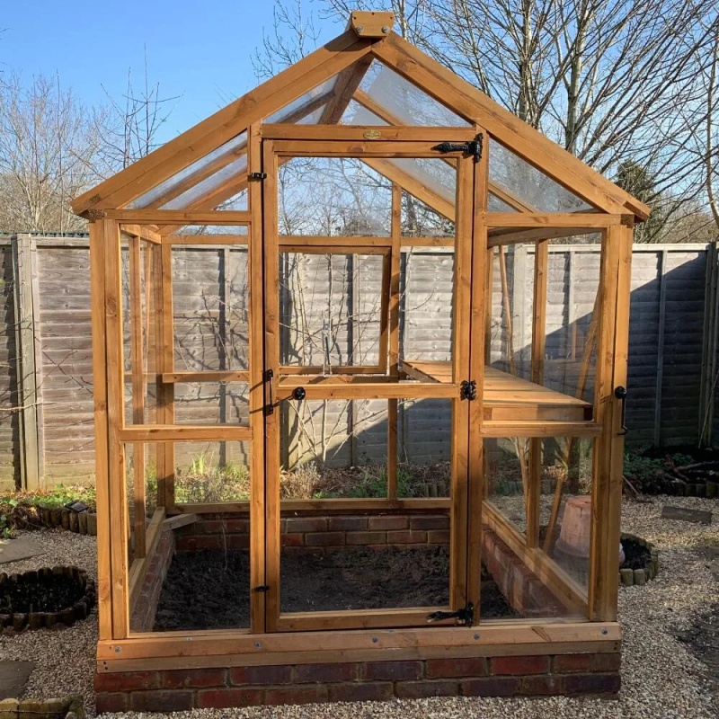 A1 Elston Greenhouse - 5ft x 6ft