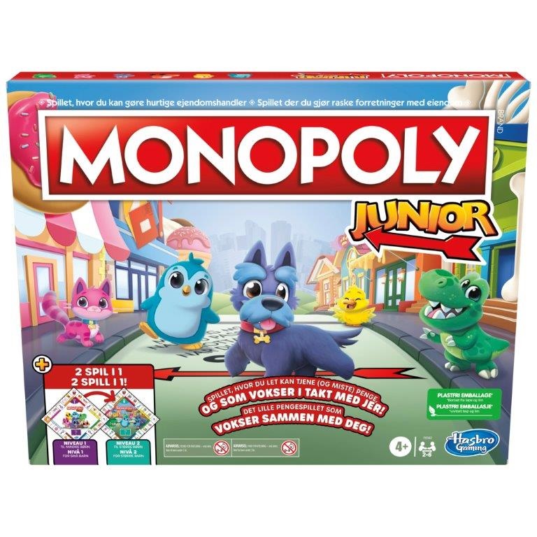 Monopoly Junior 2 Games In 1