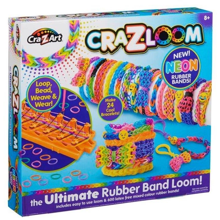 Cra-Z-Loom The Ultimate Rubber Band Loom