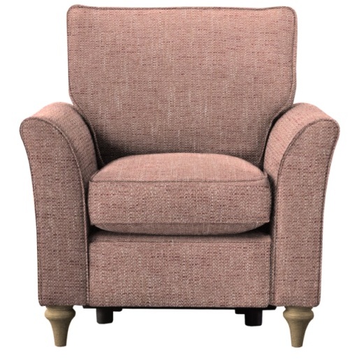 Parker Knoll Hazel Plain Back Armchair With Power Footrest - Fabric Grade A