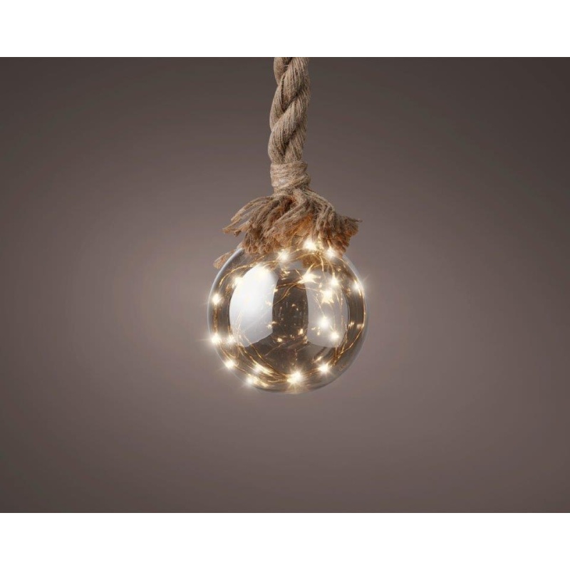 Kaemingk Battery Operated Micro LED Ball Smokey Rope