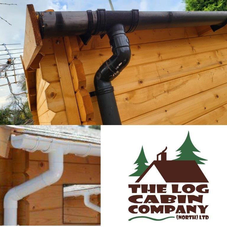 Guttering for Finlandia Log Cabin - 5ft x 7ft