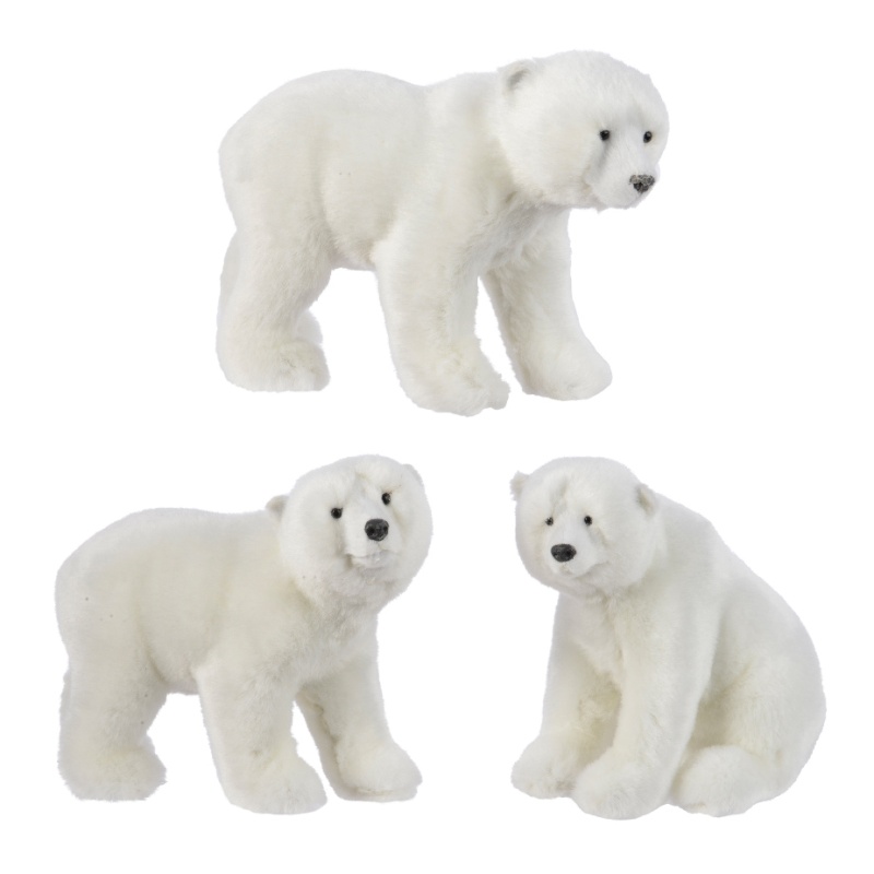 Kaemingk Polar Bear Ornament Assortment