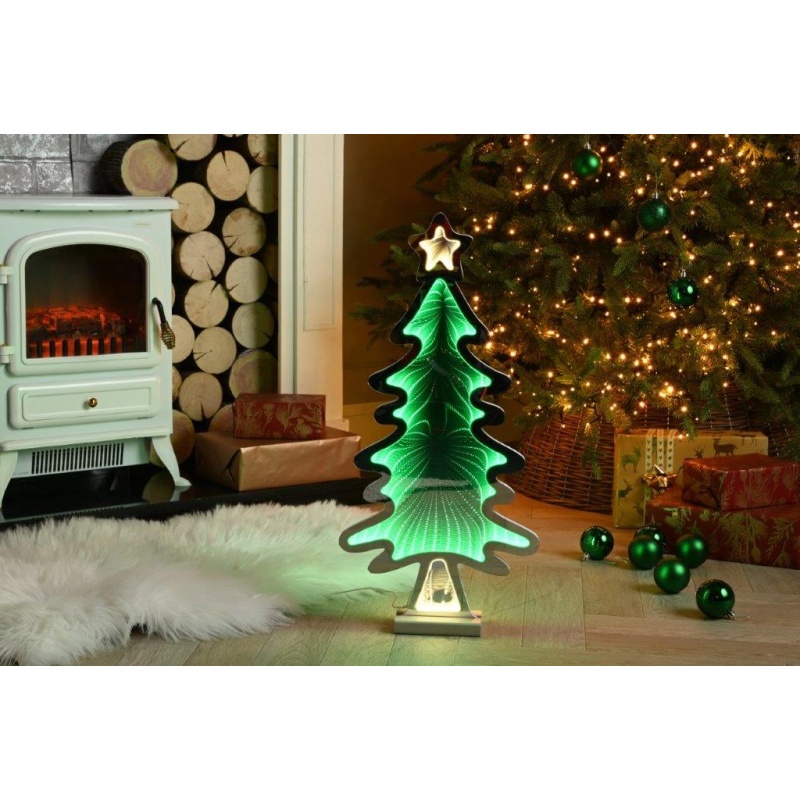 Festive Christmas Tree Infinity Light