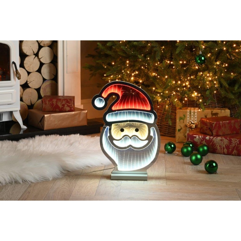 Festive Santa Infinity Light