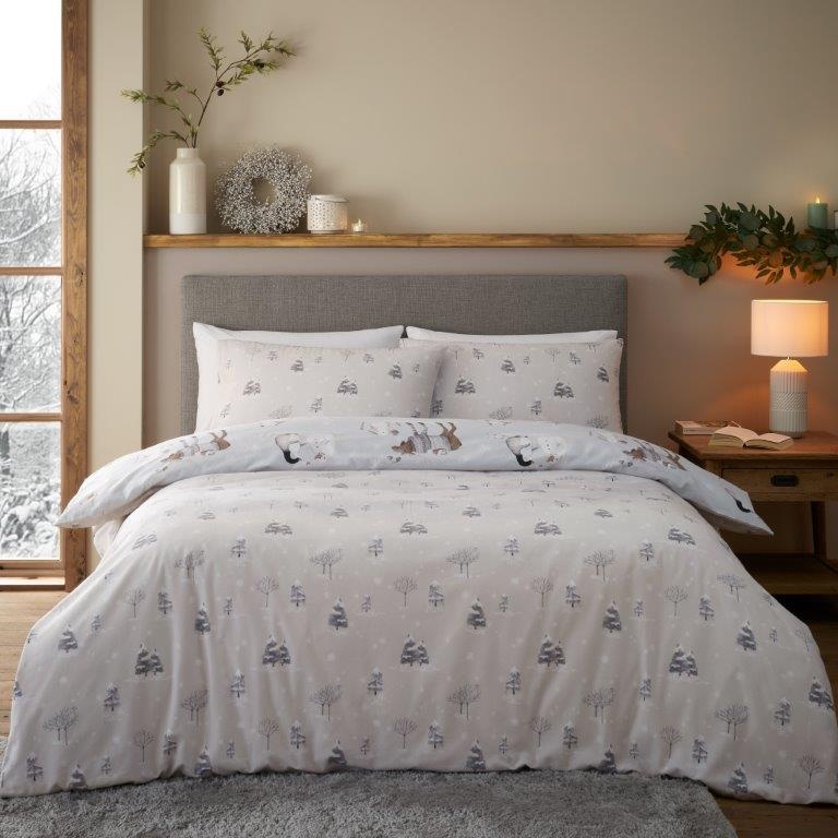 Catherine lansfield best sale penguin fleece bedding