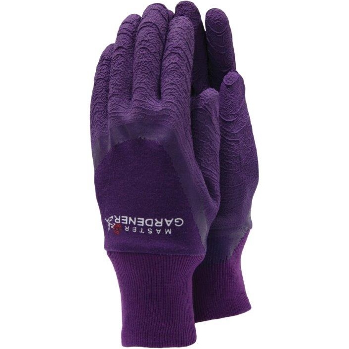 Town And Country Ladies Master Gardener Gloves - Aubergine - Medium