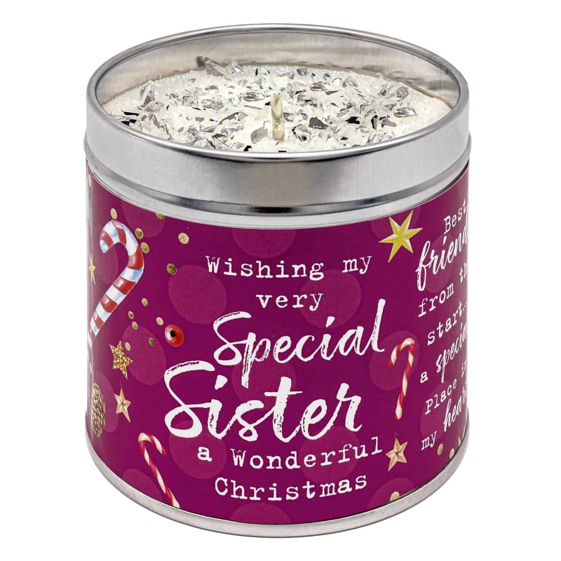 Best Kept Secrets Just Because Festive Scented Candle - Special Sister