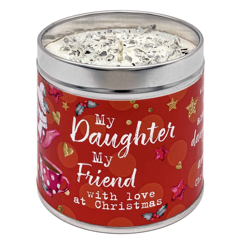 Best Kept Secrets Just Because Festive Scented Candle - My Daughter, My Friend