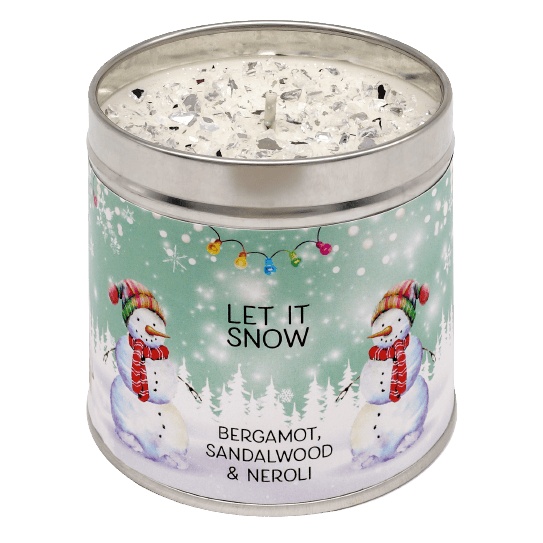 Best Kept Secrets Spirit Of Christmas Scented Candle - Let It Snow