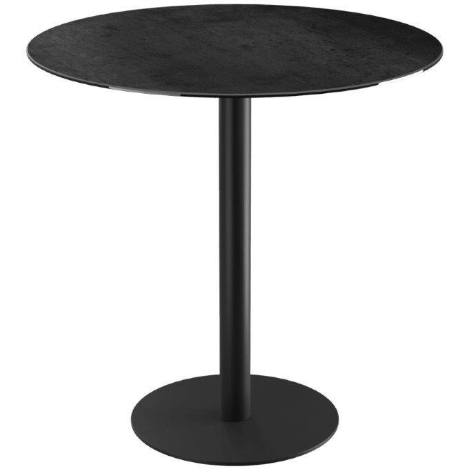 Akante Orlando Bar Table - Titanium - H 75cm x Dia 75cm