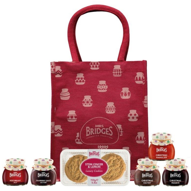 Mrs Bridges Christmas Hamper (Red) - 702g