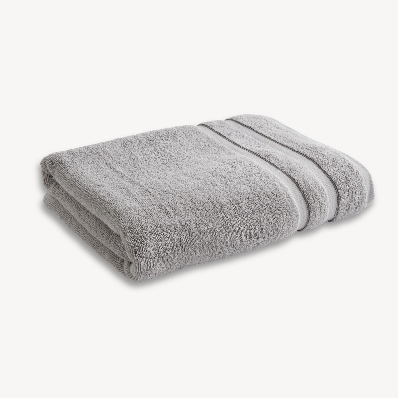 Christy Signum Towel - Dove Grey - Bath Towel