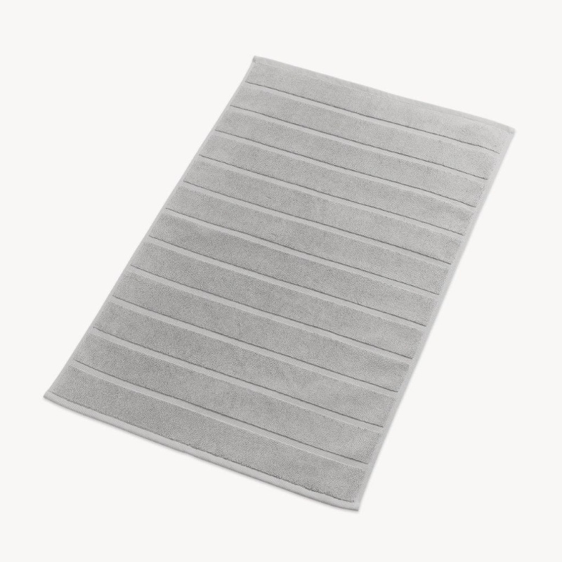 Christy Signum Terry Bath Mat 50 x 80cm - Dove Grey