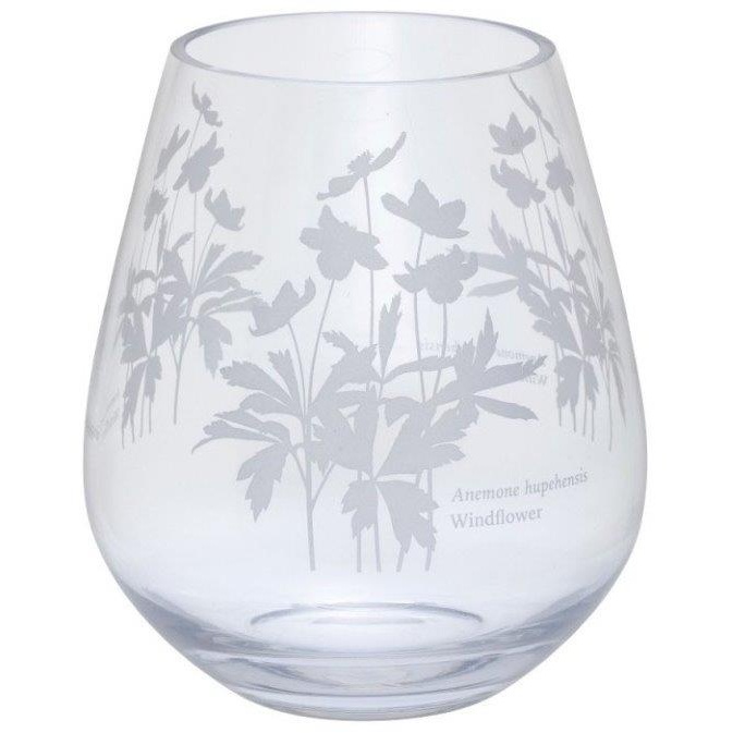 Dartington Bloom Wide Vase Windflower