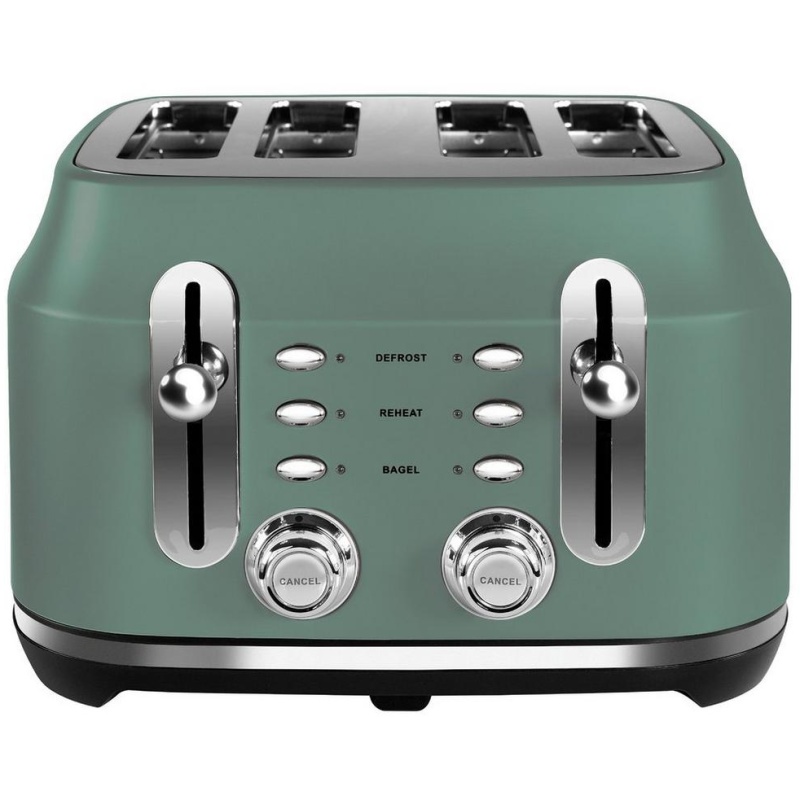 Rangemaster RMCL4201MG Classic 4 Slice Toaster - Green