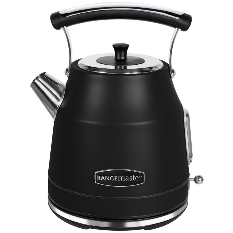 Rangemaster RMCLDK201BK Quiet Boil Traditional Kettle 1.7L - Black