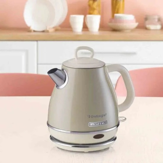 Ariete Ar6803 Vintage 1.L Compact Kettle Cream Downtown