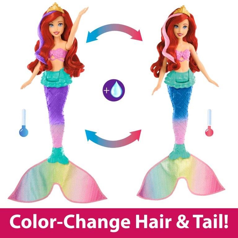 Disney princess colours of cheap the sea ariel bath toy