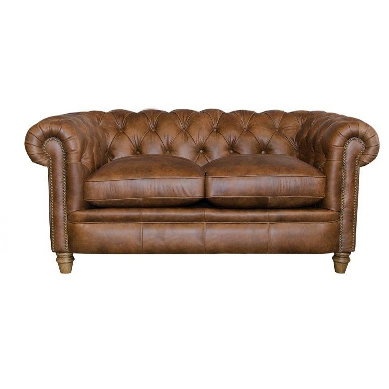 Alexander and James Abraham Junior Small 2 Seater Sofa - Leather - Byron/Indiana/Satchel/Soul/Eco