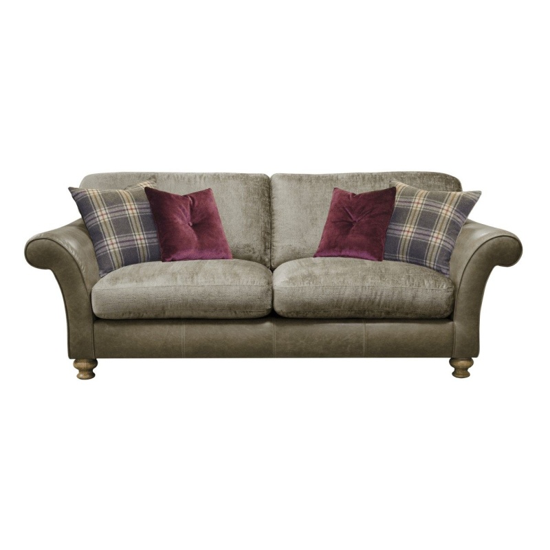 Alexander and James Blake Standard Back 3 Seater Sofa - Aurora/Jin/Cal - Option 3