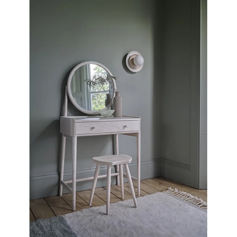 Ercol Saddle Dressing Table Stool - Not Upholstered