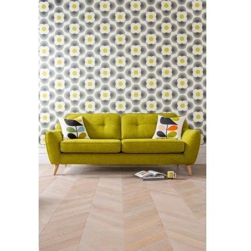 Orla Kiely Laurel 4 Seater Sofa - Large - House Plain Fabric