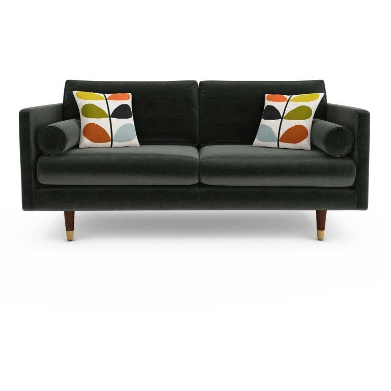 Orla Kiely Mimosa 3 Seater Sofa - House Plain Fabric