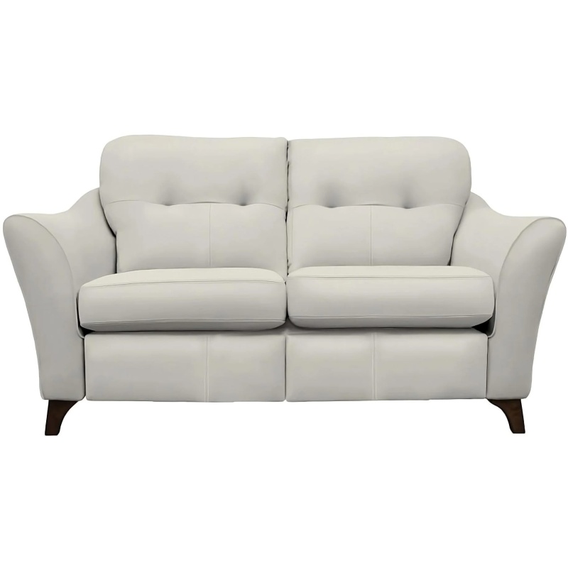 G Plan Hatton Formal Back 2 Seater Sofa - 2 Seater - Leather Grade H