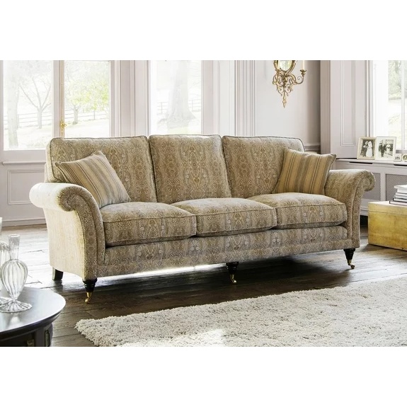 Parker Knoll Burghley Grand 3 Seater Sofa - Leather