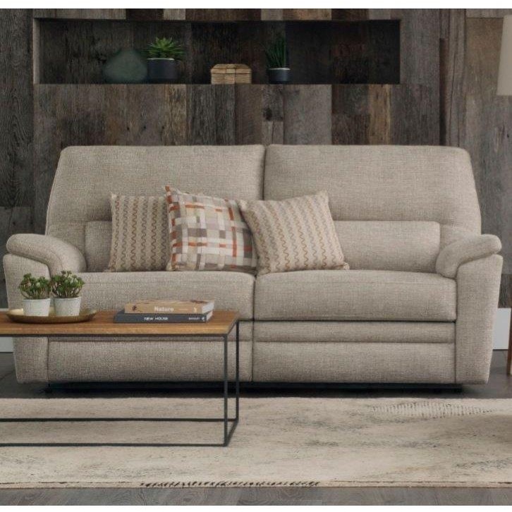 Parker Knoll Hampton Large 2 Seater Recliner Sofa - Large 2 Seater - Fabric Grade A - Power Recliner