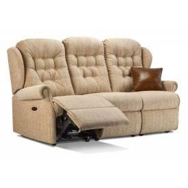 Sherborne Lynton 3 Seater Recliner Sofa - Standard 3 Seater - Grade 1 Leather - Power