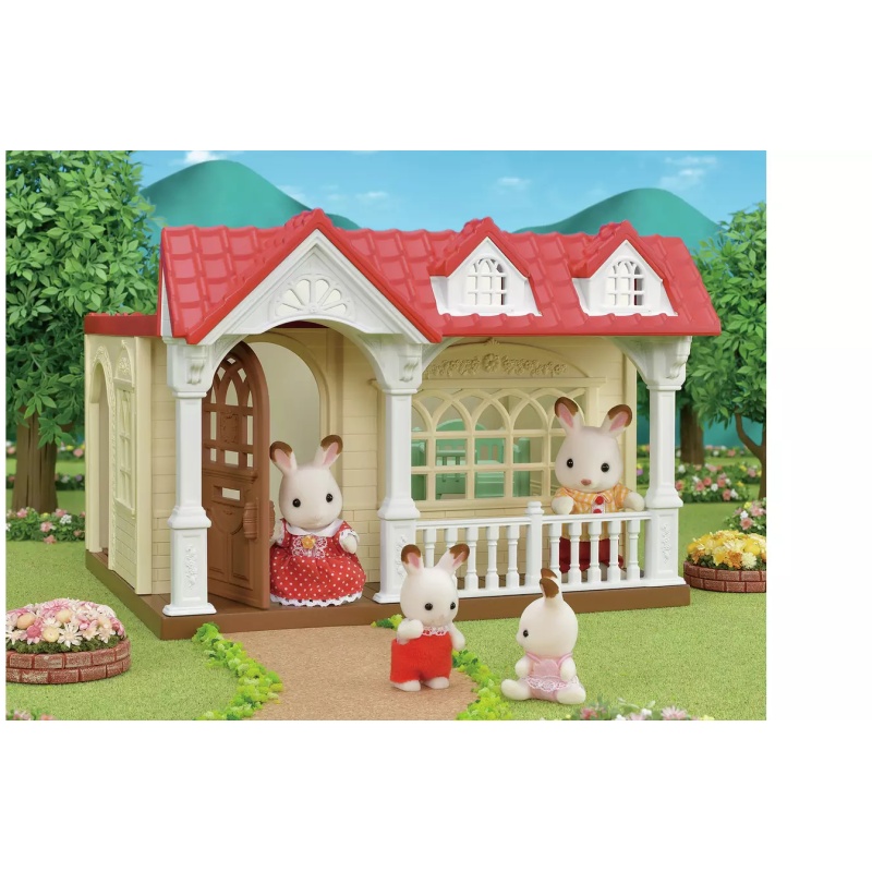 Sylvanian Families Sweet Raspberry Home Playset Downtown