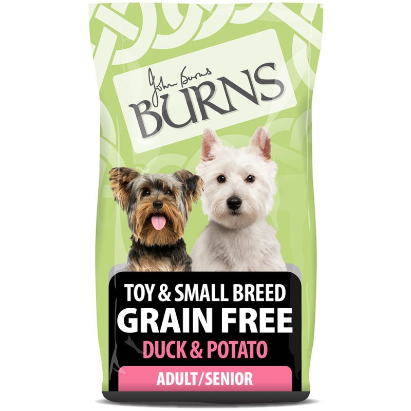 Photos - Dog Food Burns Grain Free Toy and Small Breed  Duck and Potato - 2kg 