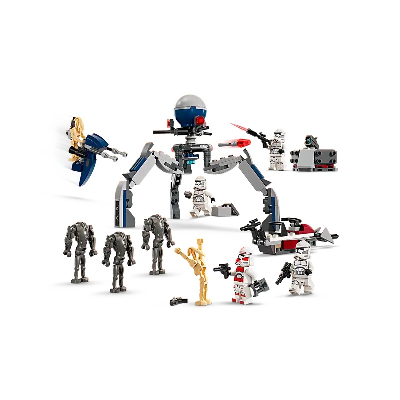 LEGO Star Wars 75372 Clone Trooper Battle Droid Battle Downtown