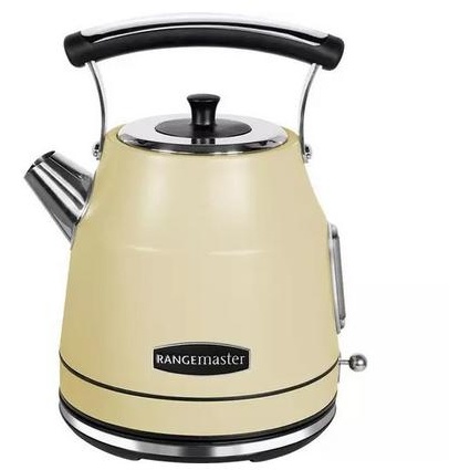 Rangemaster RMCLDK201CM Quiet Boil Traditional Kettle 1.7L - Matte Cream