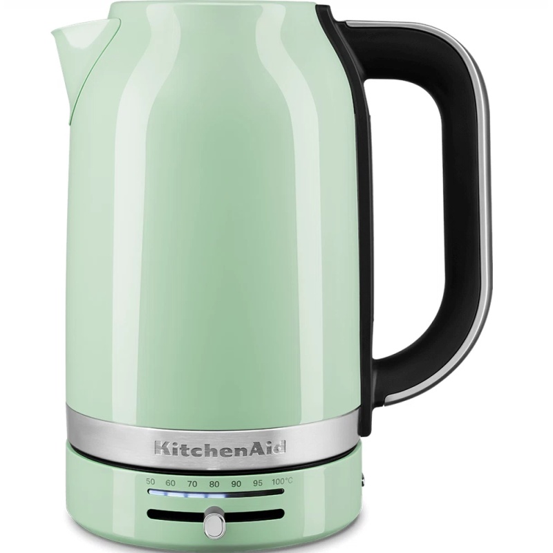 KitchenAid 5KEK1701BPT Variable Temperature 1.7L Kettle - Pistachio In Green