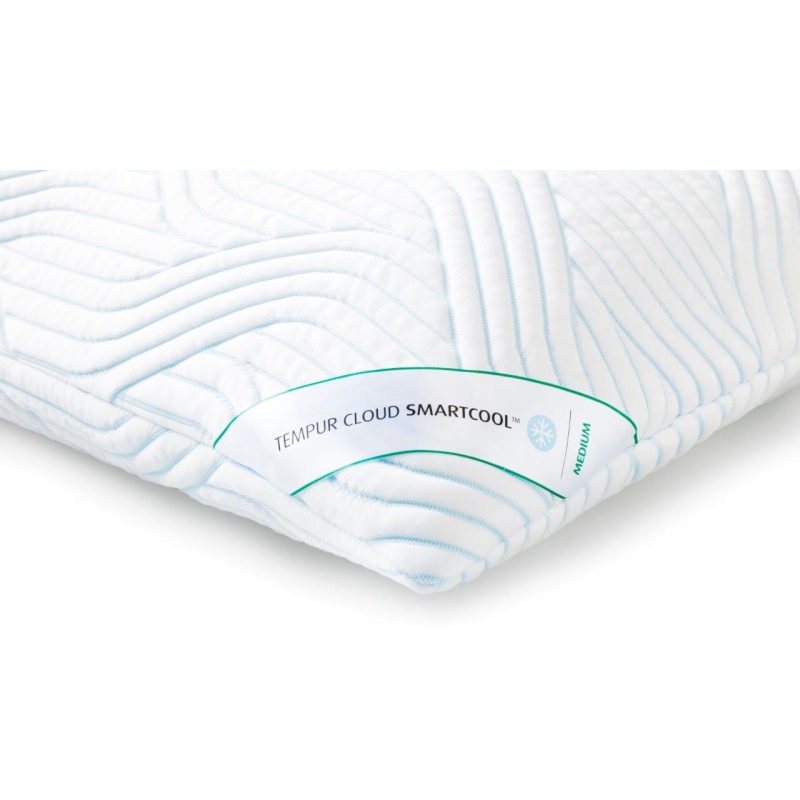 Tempur Cloud SmartCool Medium Pillow In White