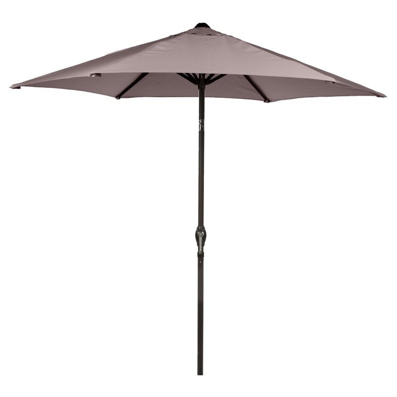 LG Outdoor Soleil 2.2m Crank and Tilt Parasol - Taupe