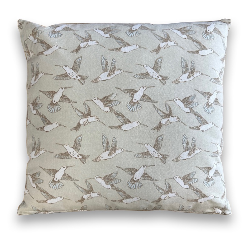 LG Outdoor 45cm Scatter Cushion - Hummingbird In Grey