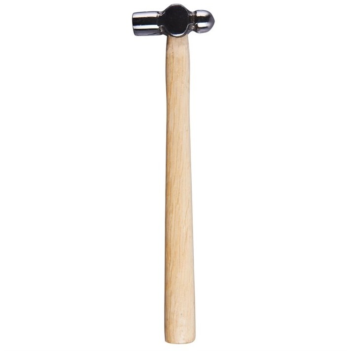 Amtech Ball Pein Hammer With Wooden Handle - 4oz In Silver/Wood