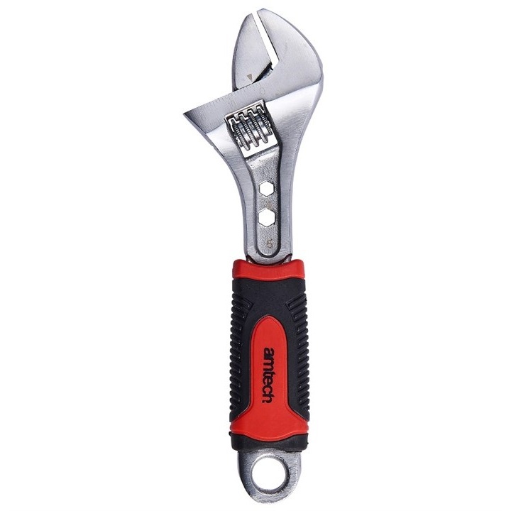 Amtech Adjustable Wrench - 200mm8 In Red/Black